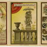 ...e infatti nei cataloghi e manifesti pubblicitari dell�epoca si trovano i due nomi accostati, assieme al numeroso e vario elenco delle loro produzioni